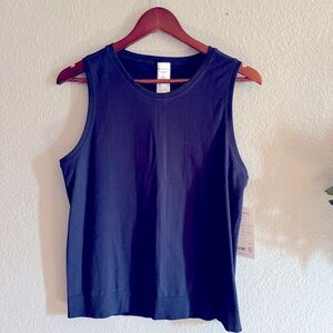 Athleta NWT In Morion Seamless Tank, Navy, Women’s M